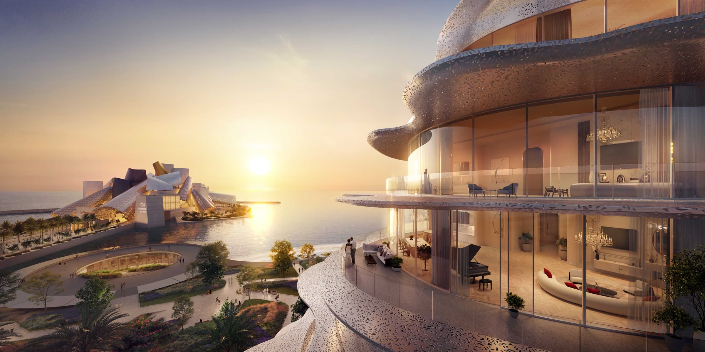Baccarat Residences Saadiyat by Aldar — Sou Fujimoto architecture in the Cultural District